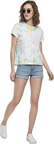Urban Classics T-Shirt Ladies Tie Dye Boyfriend