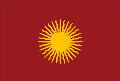 Drapeau Large Esteban Arze une finition premium créée par Francisco et Arze
