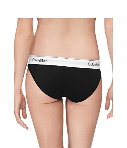 Calvin Klein Modern Cotton Stretch Bikini Panty, Black, Small #TOP4