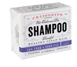 J.R. Liggett's Old Fashioned Tea Tree & Hemp Oil Shampoo Bar 99g by JR Liggetts