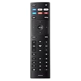 XRT136 Vizio Smart TV Remote Replacement - Easy Setup, Infrared, Shortcut Keys, Universal Remote for SmartCast TVs - Vizio Remote Control Replacement for D, E, M, P, V, PX, OLED Series