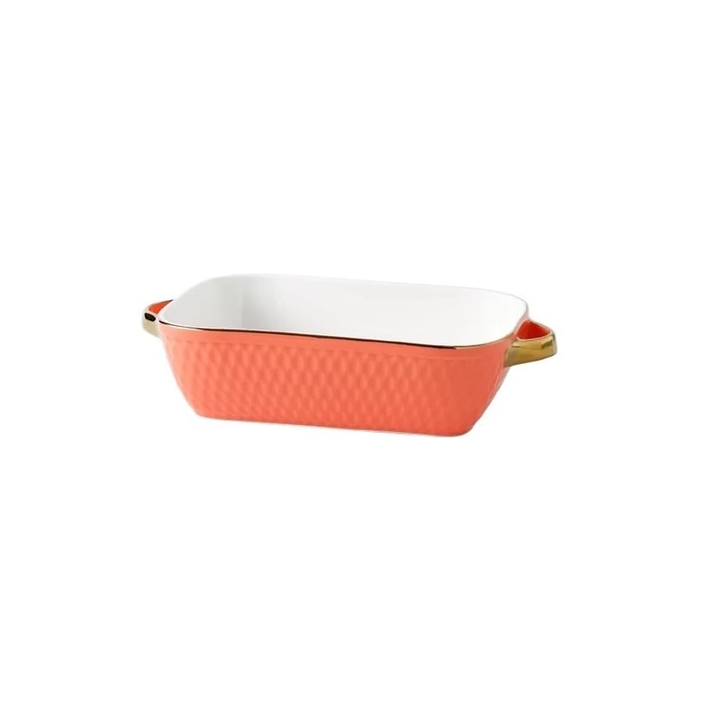 Plaque de cuisson rectangulaire orange pour réussir votre fromage fondu