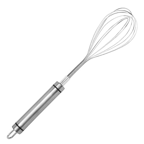 304 frullino per Uova Manuale in Acciaio Inox da Cucina per Uso Domestico Crema per Uova per Inviare Strumenti di Cottura Piccolo Bastoncino per mescolare