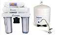 Oceanic 5 Stage Reverse Osmosis Drinking Water Filter System + Permeate Pump and UV Filtration