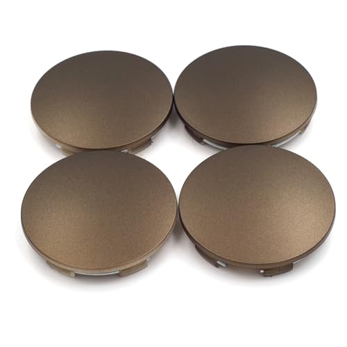 Lot De 4 Cache-moyeux Noirs - Avant 63 Mm, Arrière 48 Mm, Pour Jantes, Personnalisation Véhicule