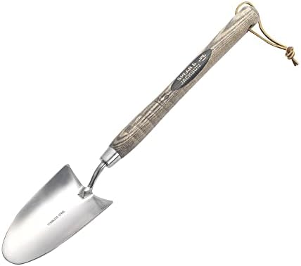 Spear and Jackson 5010TR - Traditional Long Handled Stainless Trowel (12-Inch), Blue