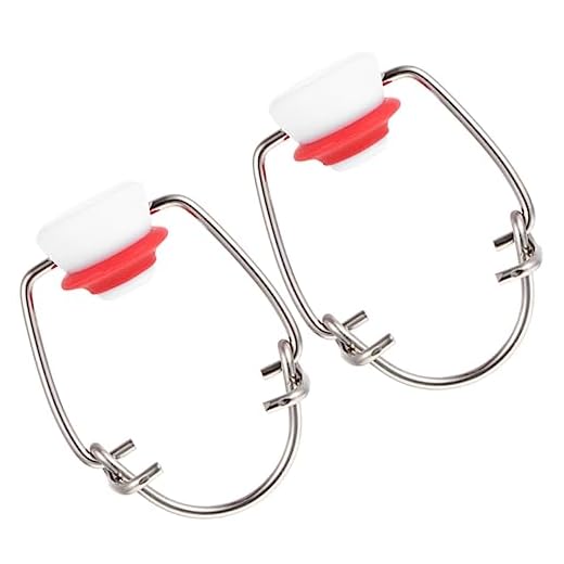 Cabilock 2 Piezas Hebilla De Botella Oscilante Tapas Herméticas De Repuesto con Tapa Abatible Correas De Mochila para Estuche De Violín Rotar Cerveza Casera Cerveza Artesanal