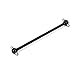 Team Losi Racing Rear Center Dog Bone 8E 3.0 8X TLR242009 Elec Car/Truck Replacement Parts