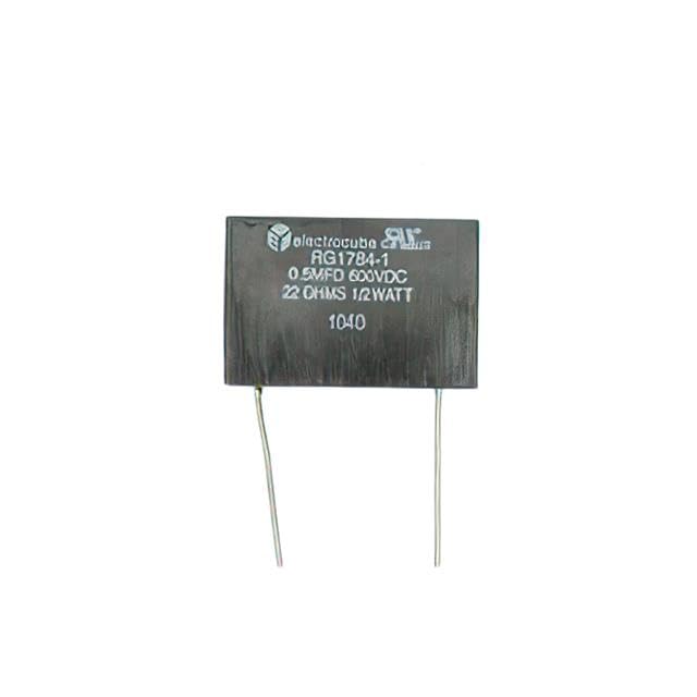 EMI Filter - Low Pass - 1st Filter Order - RC Technology - 1 Channel - R = 22Ohm C = 0.5µF - 600V - Radial - Through Hole.