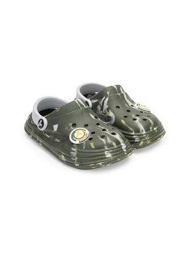 Image of toothless Kids Boys Green Grey Clogs