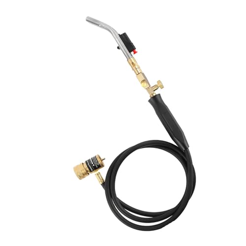 siduytin Soplete de soldadura de encendido con manguera 5 m para aplicaciones efectivas soldadura y corte, kits, manguera, tanque, fuerte.