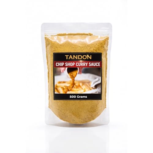 Chip Shop Curry Sauce Mix Powder Authentic UK Takeaway Style Just Add Water Ready in Minutes 300g Pack Suitable for Vegetarians