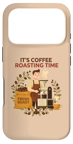 It's Coffee Roast Time Barista ���g���A�[�g���[�N �X�}�z�P�[�X iPhone 17 Pro �p