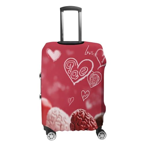 Luggage Cover Elastic Suitcase Cover Protector Washable Travel Baggage Covers Valentine Day Luggage Covers Carry On Luggage Protector Anti-scratch 19-32 Inch XL4