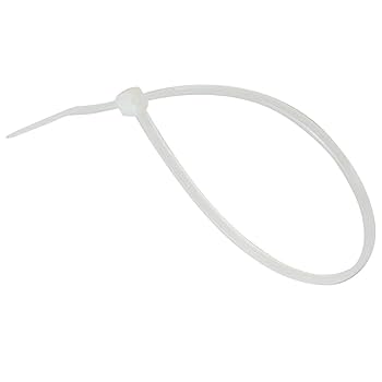 Amazon.com: GTSE 14 Inch White/Clear Zip Ties, 100 Pack