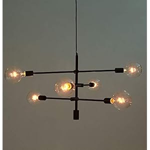 YXYY Sputnik hanglamp koper industriële hanglampen in hoogte verstelbaar creativiteit woonkamer eetkamer cafe…