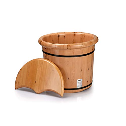 Baño de pies de madera de cedro 35 cm miniatura 2
