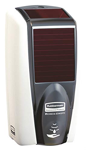Rubbermaid Commercial 1980831 LumeCel AutoFoam Soap Dispenser, White/Black Pearl