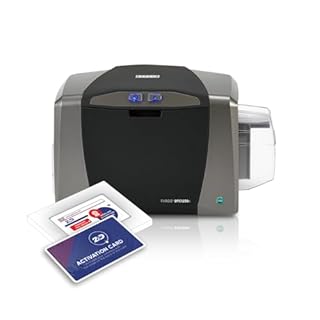 2ID Fargo DTC1250e Single-Sided Badge Printer | Professional ID Card Machine for School IDs, Corporate Access Cards, and Business Badges | SKU: 050000 | Printer Only
