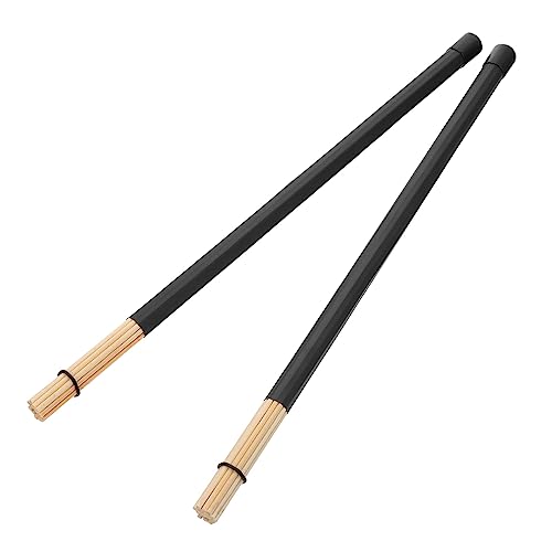 Baquetas para marcha de bambú BESPORTBLE, para niños, niñas y adultos, instrumento de percusión