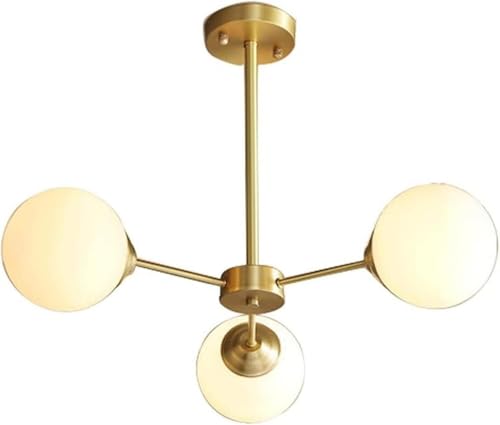 Plafonniers plafonniers laiton gold pour remplacer un lustre obsolète