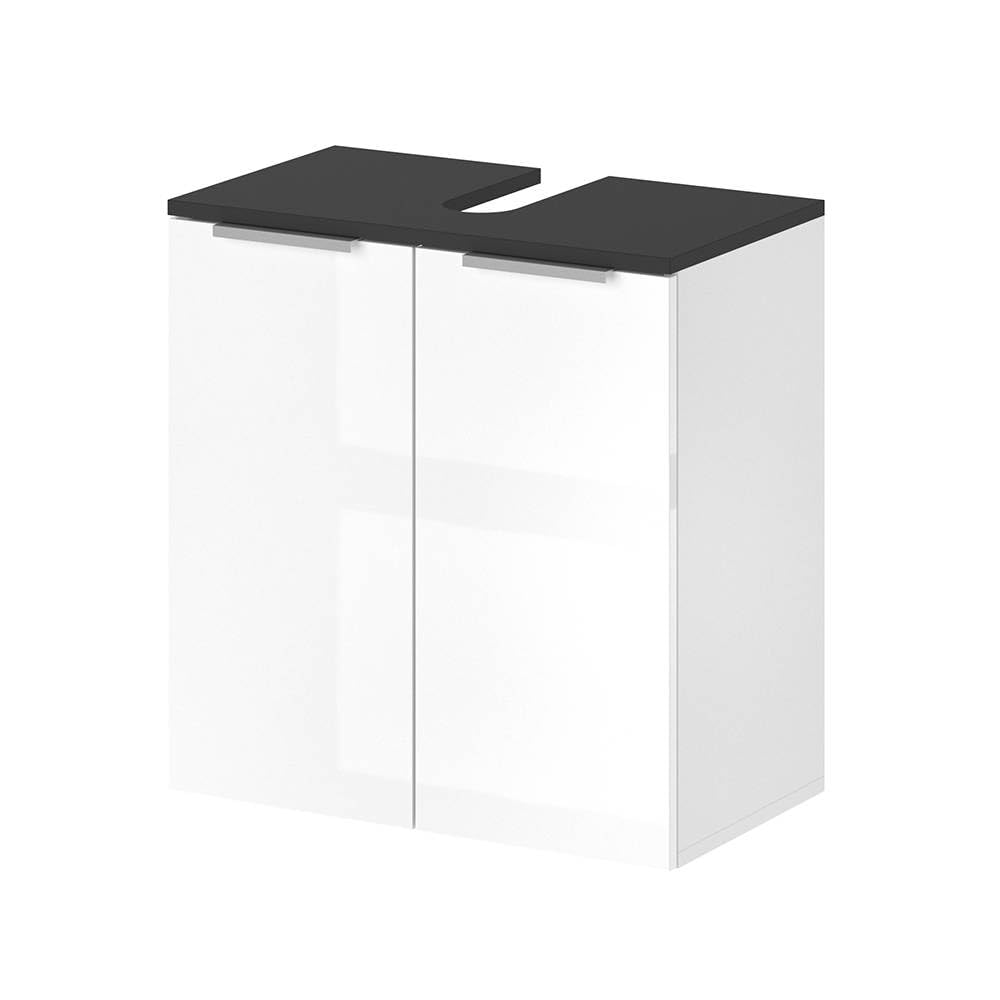 Vicco Washbasin cabinet Kiko, White, 58 x 60 cm