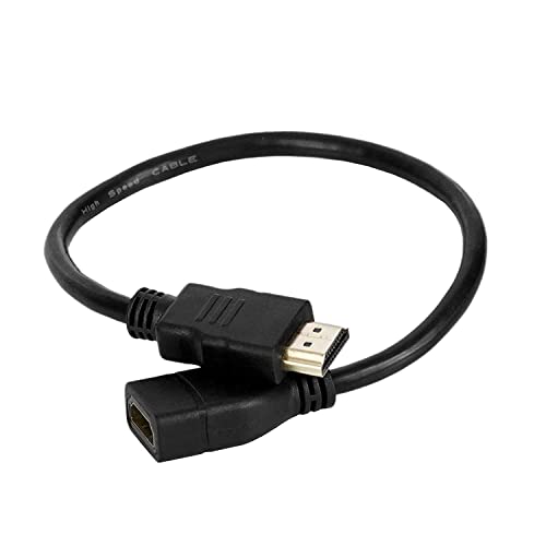 Image of LipiWorld HDMI Male to Female Extension Cable Extension Cable HDMI Extender for fire tv Stick, Laptop /PC, LCD /LED TV, Xbox, PS3 /PS4 (Pack Of 1 30Cm)