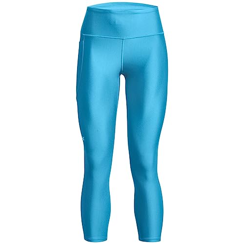 Image of Under Armour Women's HeatGear Armour High Waisted Ankle No-Slip Leggings