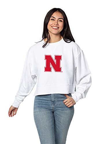 Image of chicka-d NCAA womens Corded Boxy Pullover