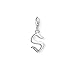 Produktbild Thomas Sabo Damen Charm-Anhänger Buchstabe S Charm Club 925 Sterling Silber 1599-643-21