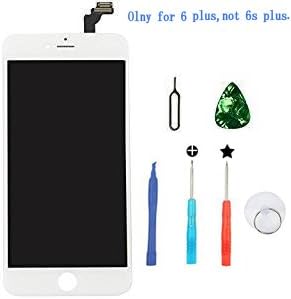CLWHJ Repair and Replacement LCD Display & Touch Screen Digitizer Assembly for 5.5" iPhone 6 Plus (white)