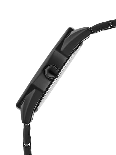 Image of Fastrack Vyb Quest with Quartz Analog Blue Dial Black Zinc Alloy Strap Watch for Men - FV30042NM01W
