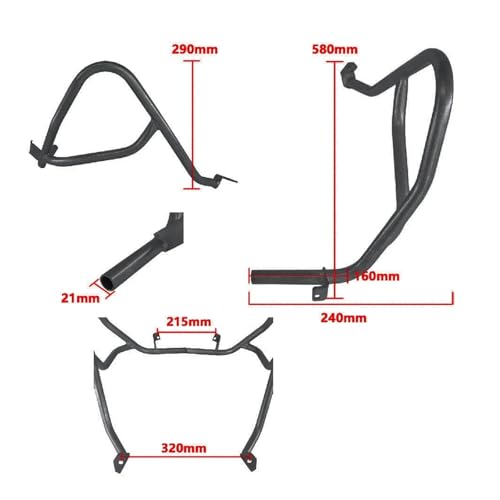 Évitez les carters brisés avec le crash bar pour G310GS 2017-2022