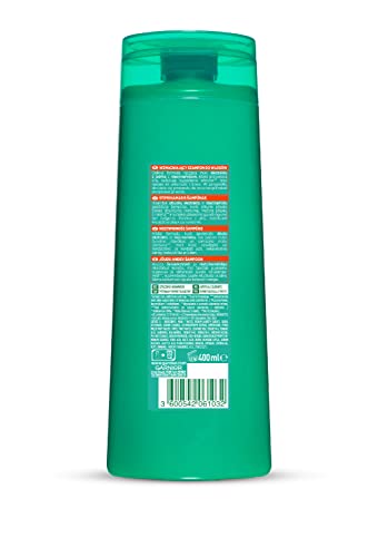 Garnier Fructis Grow Strong Hair Shampoo with Breaking Tension - Strengthens and Reduces Loss - 400ml - Image 3
