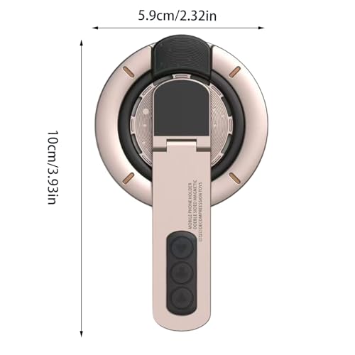 Soporte giratorio ajustable de 360 para móvil ideal para entrenar en gimnasio y streaming en mesa 2