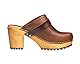 Obermaterial aus Leder, Bezug aus Taco-Leder, 8 cm, braun, 38 EU