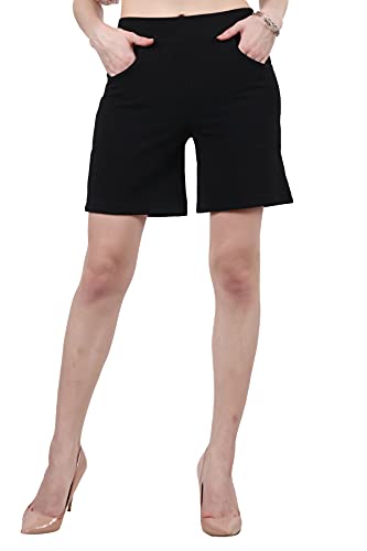Image of POPWINGS Casual Beige Floral Printed Shorts