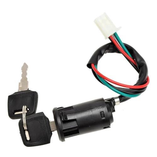 Serrure d'allumage de moto et quad avec clé pour moto tout-terrain