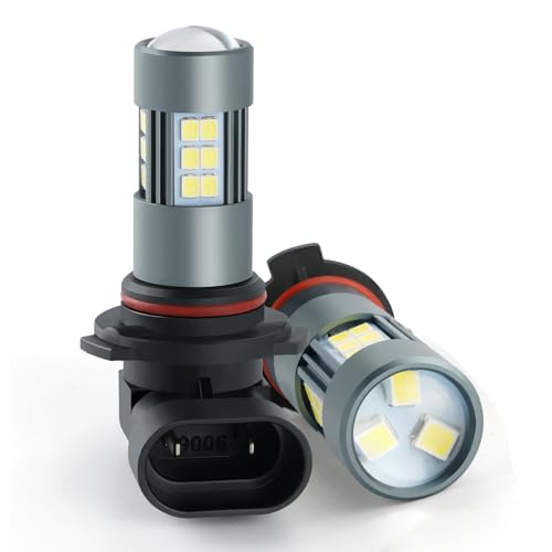 iFunyLED 9006/HB4 Fog LED Lights, Super Bright LED Fog Light Bulb 6500K Cool White, Pack of 2