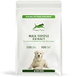 Animal Active Milk Thistle Tablets for Dogs – 150 Small Tablets | 100mg Liver Support for Dogs | Antioxidant & Immune System Support | Natural Herbal Dog Supplement | UK Made, GMP Certified