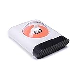 [Anwendbar auf persönlichen Raum] Die tragbare Keramik PTC-Heizung ist ideal für den Einsatz als Desktop oder auf dem Boden in einem Büro / kleinen persönlichen Raum.