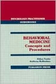 Paperback Behavioral Medicine (Psychology Practitioner Guidebooks) Book