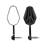 Gemeinsame Teile für die meisten Modelle: Dieser Motorradrückspiegel ist ein allgemeiner spiegel motorrad, geeignet für Motorräder, Straßenbahnen, ATVs, Geländefahrzeuge, BMX-Fahrräder und Roller.