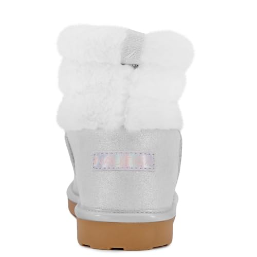 Nautica Kids Girls Boot With Sherpa Fur For Snow And Winter-Warm Ankle Slipper Bootie (Big Kid - Little Kid - Toddler)3