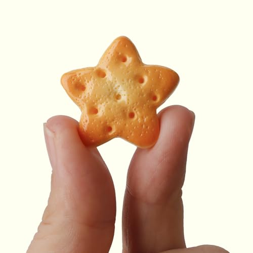 10 imanes decorativos de nevera con forma de galleta miniatura 7