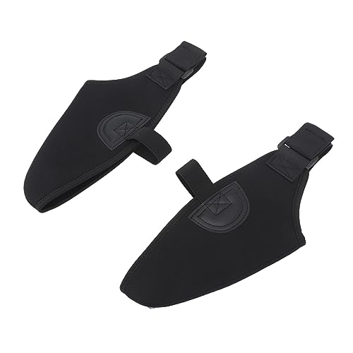 1 Pair Ski Boot Covers, Windproof and Warm Shoes Protection, Easy Fit and Reusable, Neoprene Skiing Boot Cover for Outdoor Activities, Protect from Dirt and Snow, for Skiers