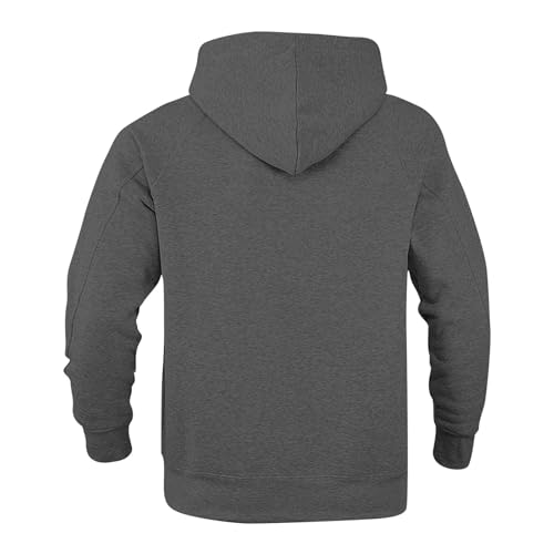 Men's Athletic Hooded Collar Hoodies Casual Long Sleeve Pullover with Pocket Fashion Loose Sweatshirts Fall Winter Clothes2