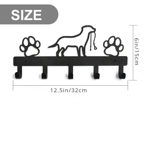 Patère murale pour ne plus perdre sa clé ou la laisse d'animaux