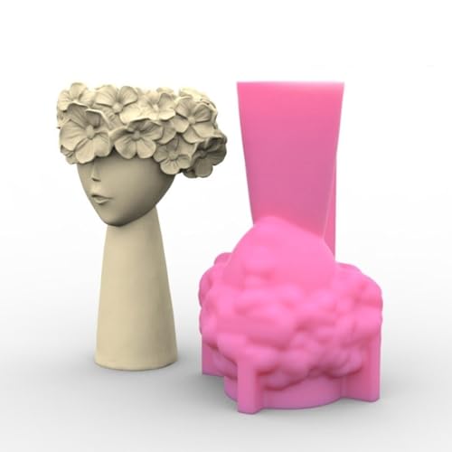 Moule résine époxy et plâtre haute précision pour pot de fleurs 3D durable - 7