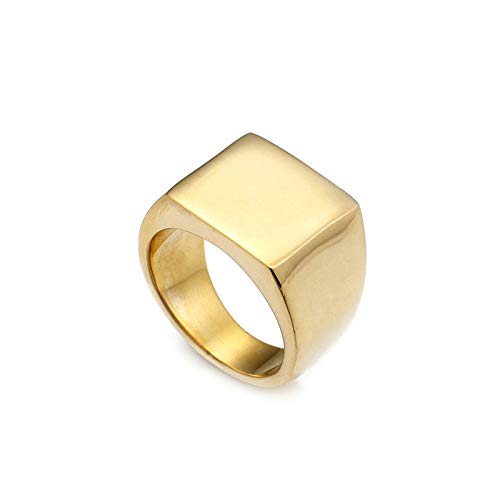 Bague homme gothique argent noir en acier inoxydable résistant taille 56.5